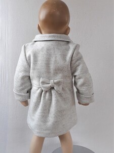 a-Płaszczyk dziewczynka szary
