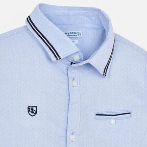 Mayoral koszula k/r gładka detale 3129-67