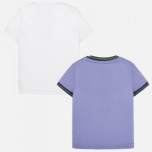 Mayoral komplet 2 koszulki k/r nadruk 1028-17